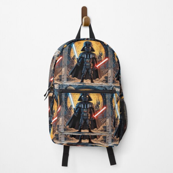 Item preview, Red Blue Star Wars Cartoon Art Galactic Scenes designed and sold by ART ATTACK ZONE.