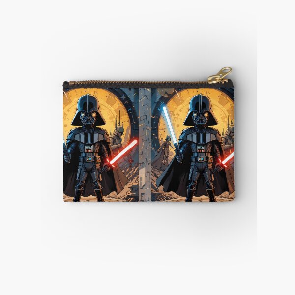 Item preview, Red Blue Star Wars Cartoon Art Galactic Scenes designed and sold by ART ATTACK ZONE.