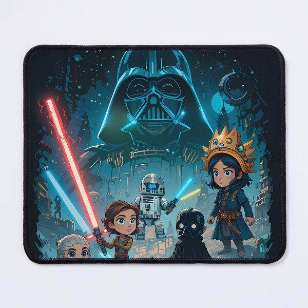 Item preview, Childrens Star Wars Cartoon Art Epic Scenes designed and sold by ART ATTACK ZONE.
