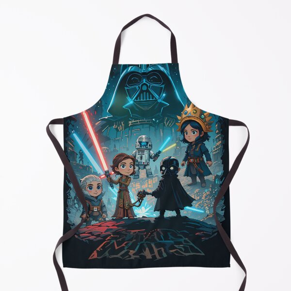 Item preview, Childrens Star Wars Cartoon Art Epic Scenes designed and sold by ART ATTACK ZONE.