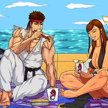 Artwork thumbnail, Ryu X Chun Li by Reflex76