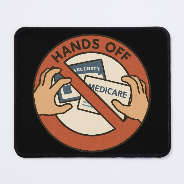 Item preview, "Hands Off Medicare and Social Security" - Advocacy designed and sold by MySheetMusicArt.