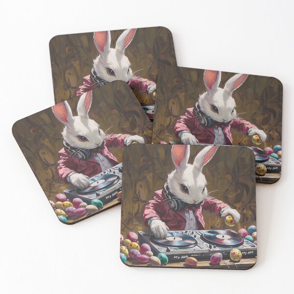 Item preview, "Easter is My Jam" Funny DJ Bunny designed and sold by kurtulushstudio.