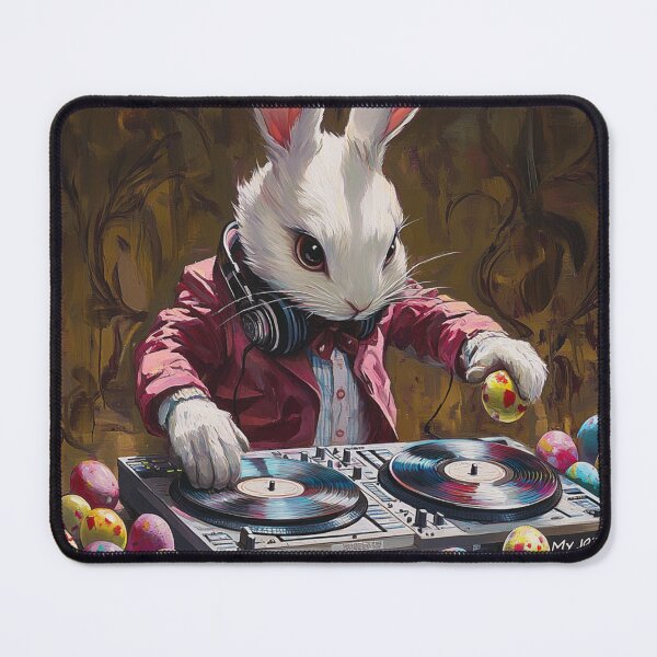 Item preview, "Easter is My Jam" Funny DJ Bunny designed and sold by kurtulushstudio.
