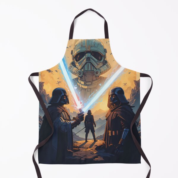 Item preview, Fight Star Wars Cartoon Art Epic Battle Scenes designed and sold by ART ATTACK ZONE.