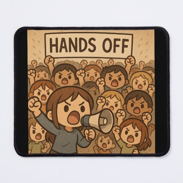 Item preview, "Hands Off" - Empowerment Rally designed and sold by MySheetMusicArt.