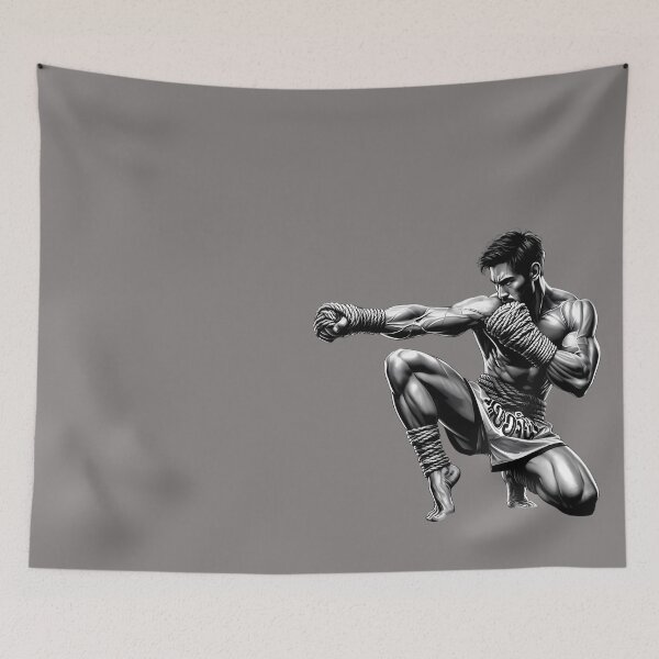 Item preview, Muay Thai #01 designed and sold by SiddharthaMoon.