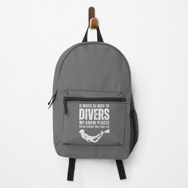Item preview, Always Be Nice To Divers designed and sold by Pishpunta.