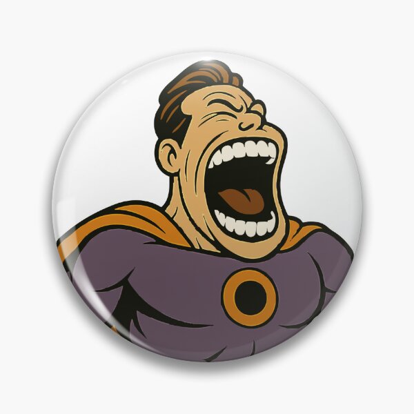 Item preview, Super Gueule – The Superhero Who Screams Louder Than Evil designed and sold by pilly74.