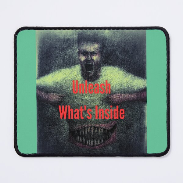 Item preview, Unleash What's Inside – Bold Surreal Torso Mouth Artwork designed and sold by Anomaly Effect.