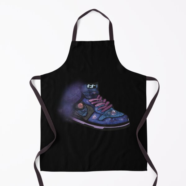 Aperçu de l'œuvre Baskets Black Hole Outerspace créée et vendue par Inx Artworks.