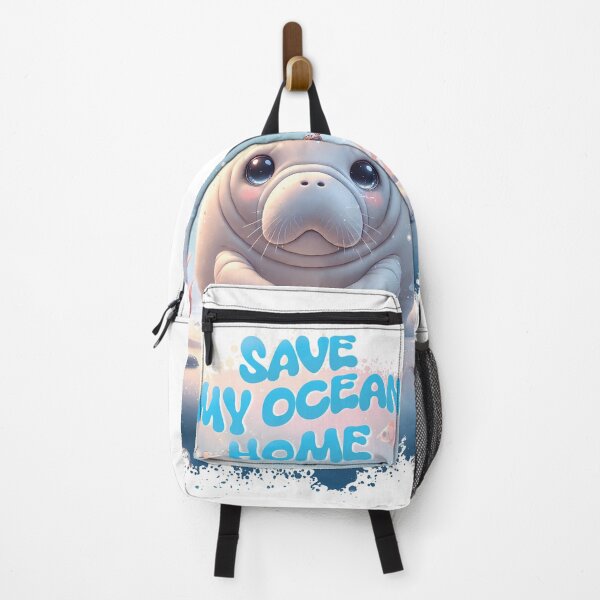 Item preview, Don’t Let Me Disappear – Save the Manatee designed and sold by MiniindY Pop.