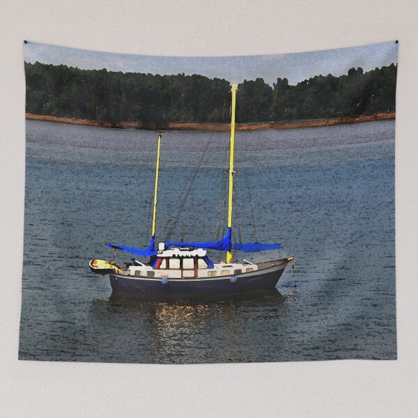Item preview, Wish I Was Sailing  designed and sold by michaelasamples.
