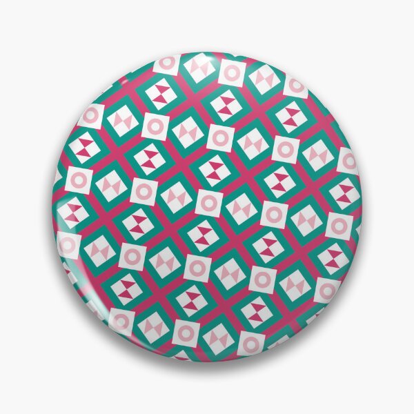 Item preview, Colorful Egyptian Square Block Infinite Pattern Endless Geometry designed and sold by EvergreenMotifs.
