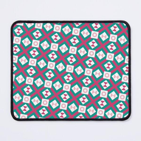 Item preview, Colorful Egyptian Square Block Infinite Pattern Endless Geometry designed and sold by EvergreenMotifs.