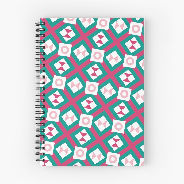 Item preview, Colorful Egyptian Square Block Infinite Pattern Endless Geometry designed and sold by EvergreenMotifs.