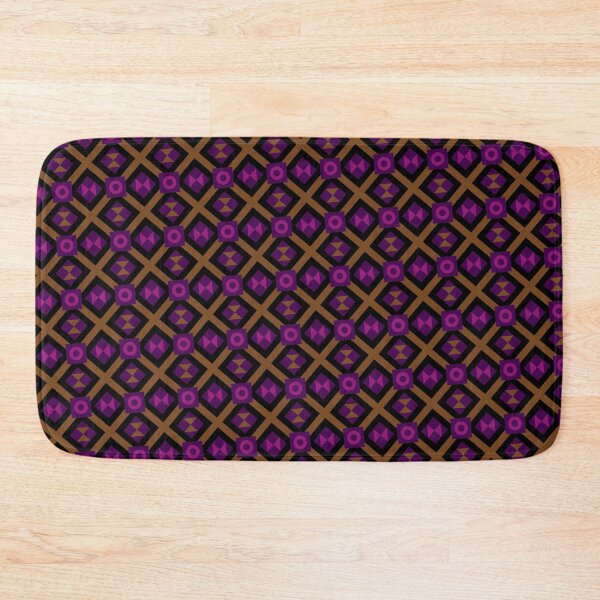 Item preview, Colorful Egyptian Square Block Infinite Pattern Endless Geometry designed and sold by EvergreenMotifs.