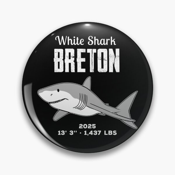 Item preview, White Shark Breton designed and sold by twHistory.