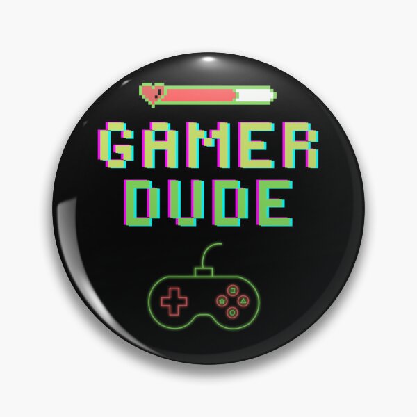 Item preview, gamer dude designed and sold by Skelli Kitty & Friends.