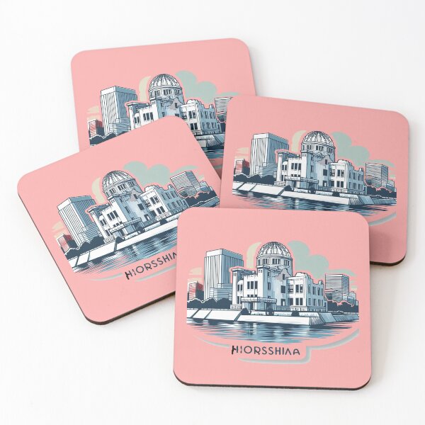 Item preview, 3D Sketch of Hiroshima Peace Memorial and Dome, Japan,  designed and sold by PaintMeWorld.