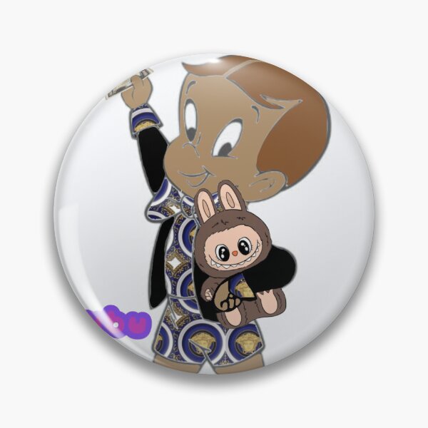 Item preview, Brown richei rich and labubu  designed and sold by Betojimenez13.