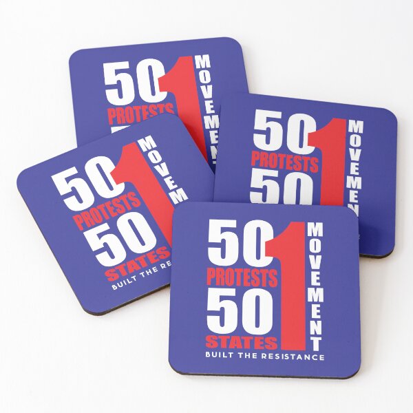 Item preview, 50501 Resistance Movement Design - 50 Protests, 50 States, 1 Movement - Anti-Trump Activism - Progressive Protest Art - Built the Resistance - Political Rally designed and sold by Prints-N-Tees.