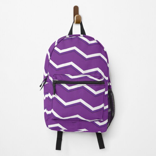 Artikelvorschau, Einfaches lila Chevron-Zackenstreifen-Spiegelmuster entworfen und verkauft von EvergreenMotifs.