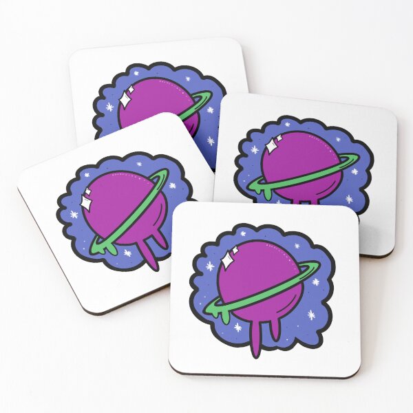 Artikelvorschau, Drippy Planet entworfen und verkauft von Skelli Kitty & Friends.