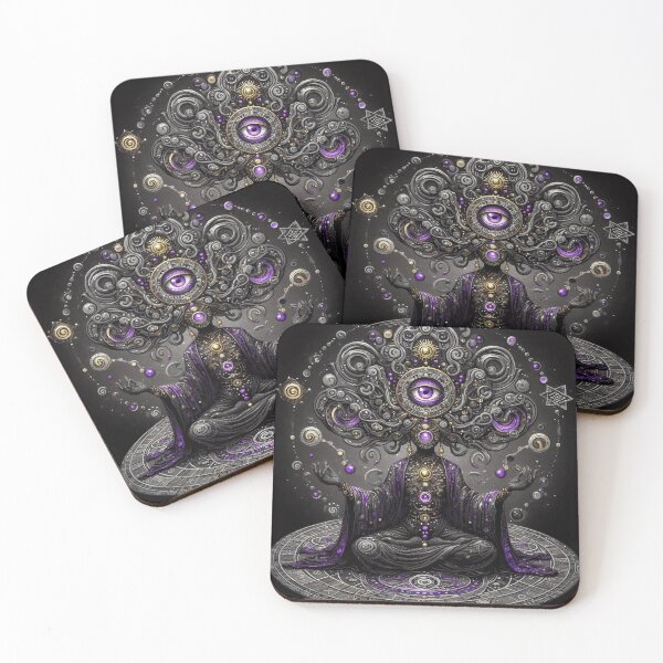 Item preview, Bruja Olivia purpura designed and sold by  Ojo de Lilith.