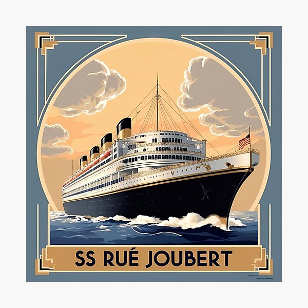 Aperçu de l'œuvre SS Rue Joubert créée et vendue par Rue Market.