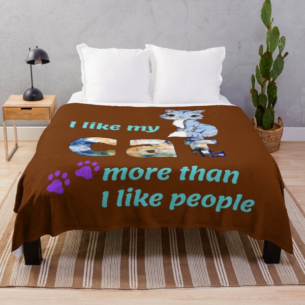 Item preview, "Cats Better Company Than Men" Stylish Artwork designed and sold by redask2me.
