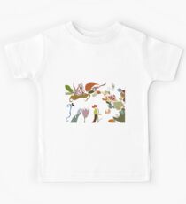 Love Flies - white edition Kids Tee