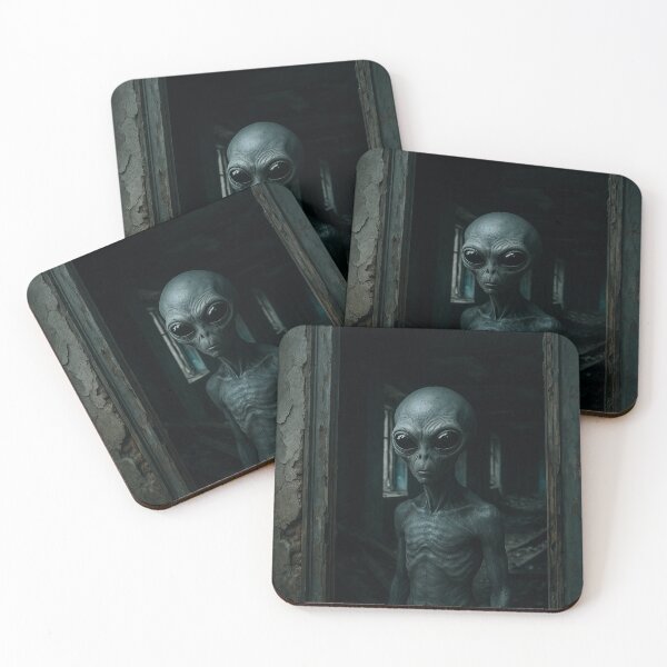 Item preview, Realistic Alien Hidden in an Abandoned Building designed and sold by PrometheusStyle.