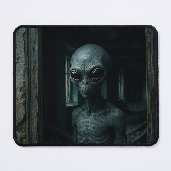 Item preview, Realistic Alien Hidden in an Abandoned Building designed and sold by PrometheusStyle.