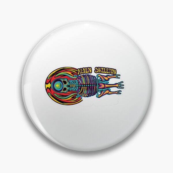 Item preview, Psychedelic Alien Skeleton designed and sold by AuraTides.