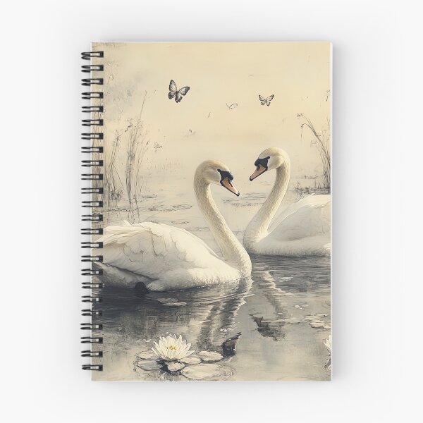 Item preview, Ivory Reverie: The Whispering Pond of Swan's Embrace designed and sold by bloorose.