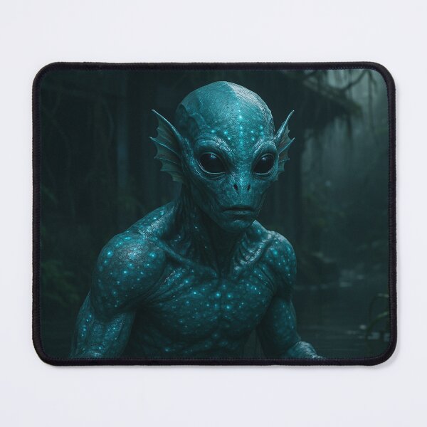 Item preview, Aquatic Alien Species in Secret Underwater World | Realistic Sci-Fi Art designed and sold by PrometheusStyle.