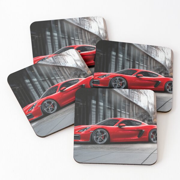 Item preview, Red Porsche 917 Cayman S – High-Performance Art designed and sold by AutoPopStudio.