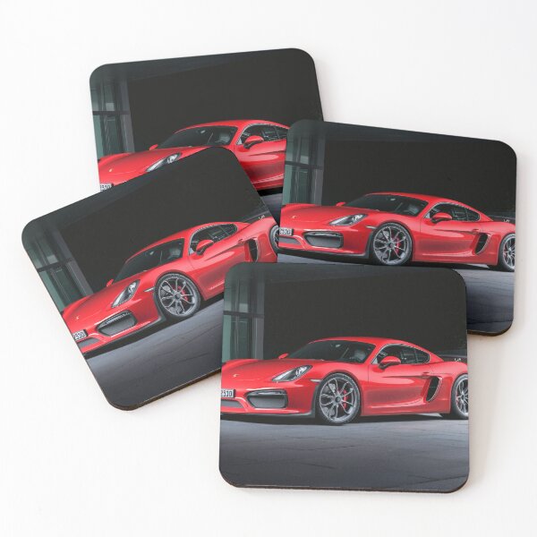 Item preview, Red Porsche 917 Cayman S – High-Performance Art III designed and sold by AutoPopStudio.