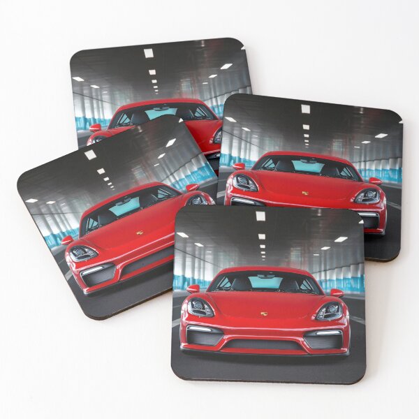 Item preview, Red Porsche 917 Cayman S – High-Performance Art IV designed and sold by AutoPopStudio.