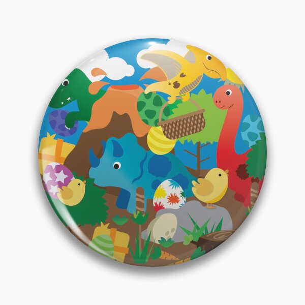 Item preview, Raw-some dinosaur Easter  designed and sold by smalladventures.