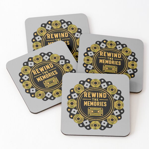 Item preview, Retro "Rewind The Memories" Ideal Gift designed and sold by Indoni.