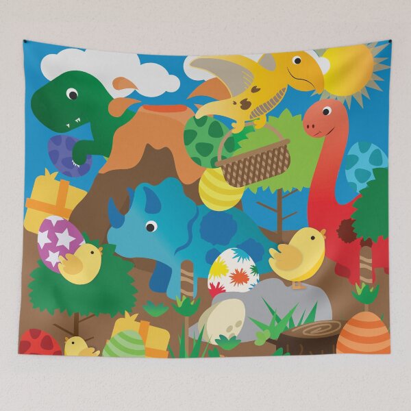Item preview, Raw-some dinosaur Easter  designed and sold by smalladventures.