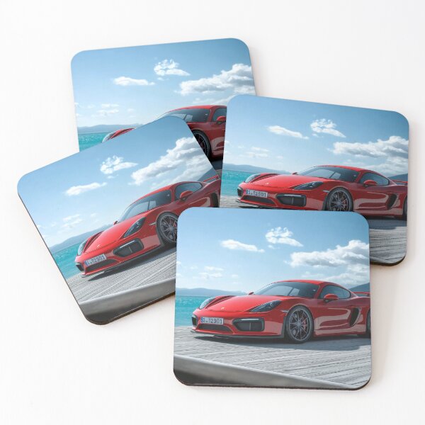 Item preview, Red Porsche 917 Cayman S – High-Performance Art VI designed and sold by AutoPopStudio.