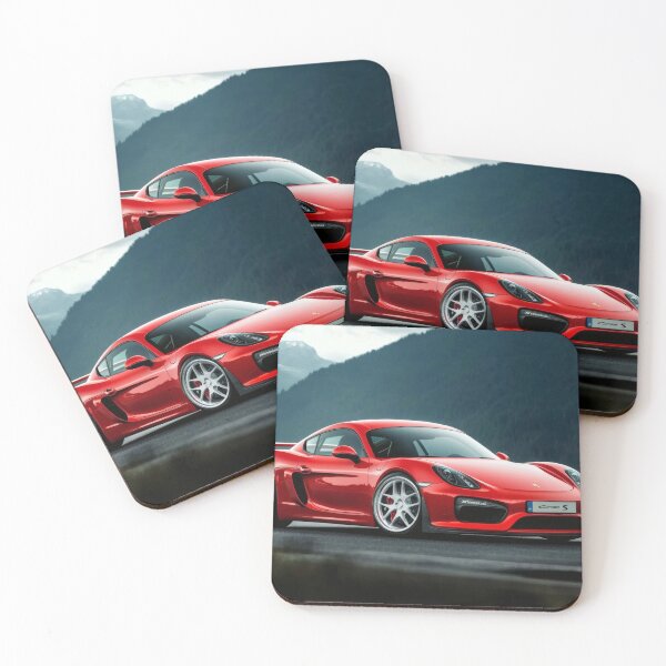Item preview, Red Porsche 917 Cayman S – High-Performance Art VII designed and sold by AutoPopStudio.