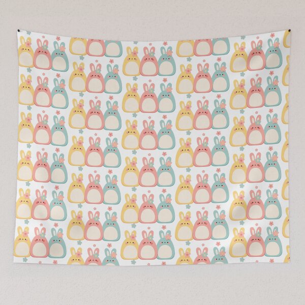 Item preview, Floral Easter Bunny designed and sold by jenelectra.