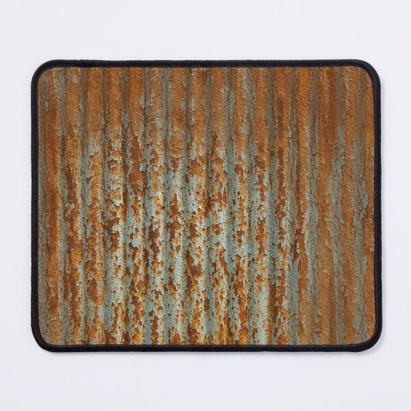 Item preview, Rusty Corrugated Iron Texture – Industrial Grunge Art designed and sold by Michael van der Hoorn.