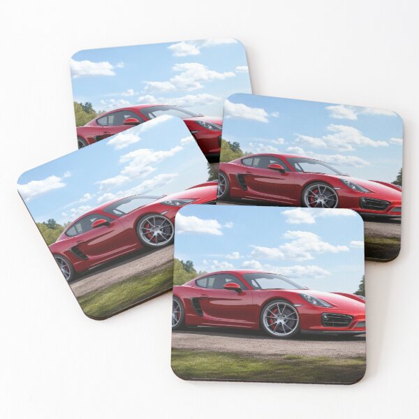 Item preview, Red Porsche 917 Cayman S – High-Performance Art IX designed and sold by AutoPopStudio.