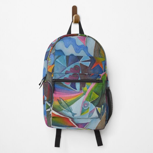 Item preview, Fish abstract doodle designed and sold by Karin Zeller.