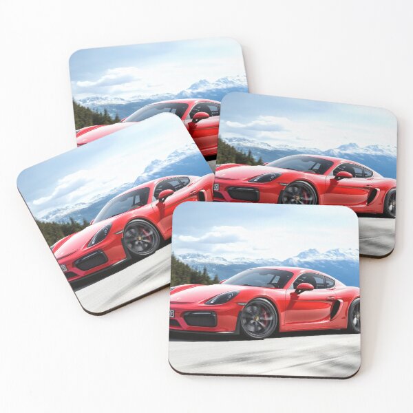 Item preview, Red Porsche 917 Cayman S – High-Performance Art X designed and sold by AutoPopStudio.